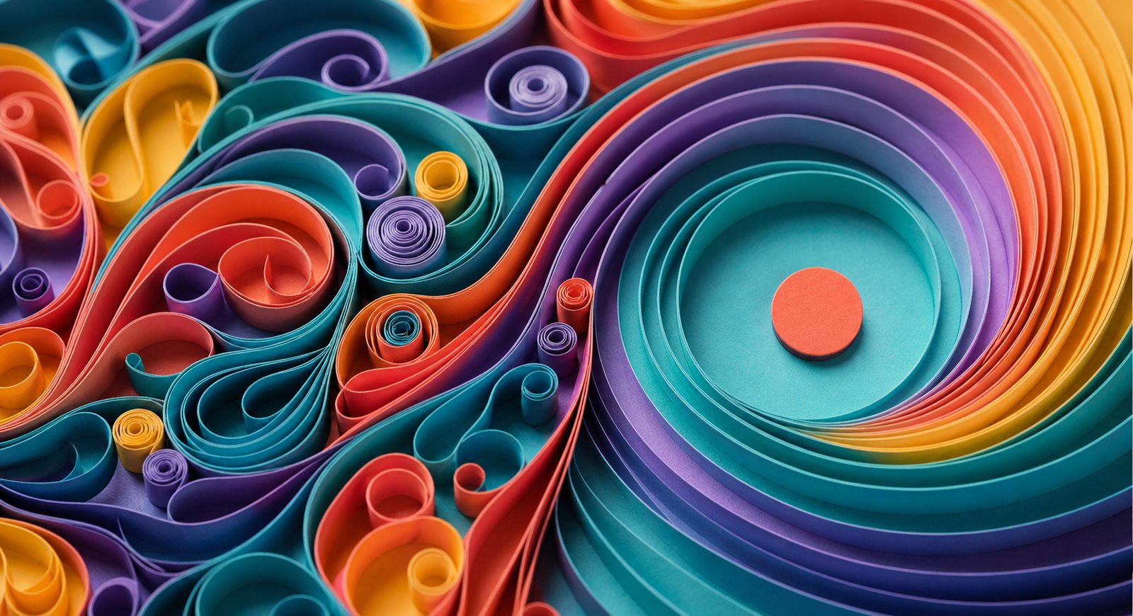 Una pausa de color cuando la mente va acelerada